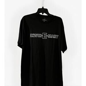 The Simpsons Men's Kwik-E-Mart Thank You Come Again Bart T-Shirt Men’s Large